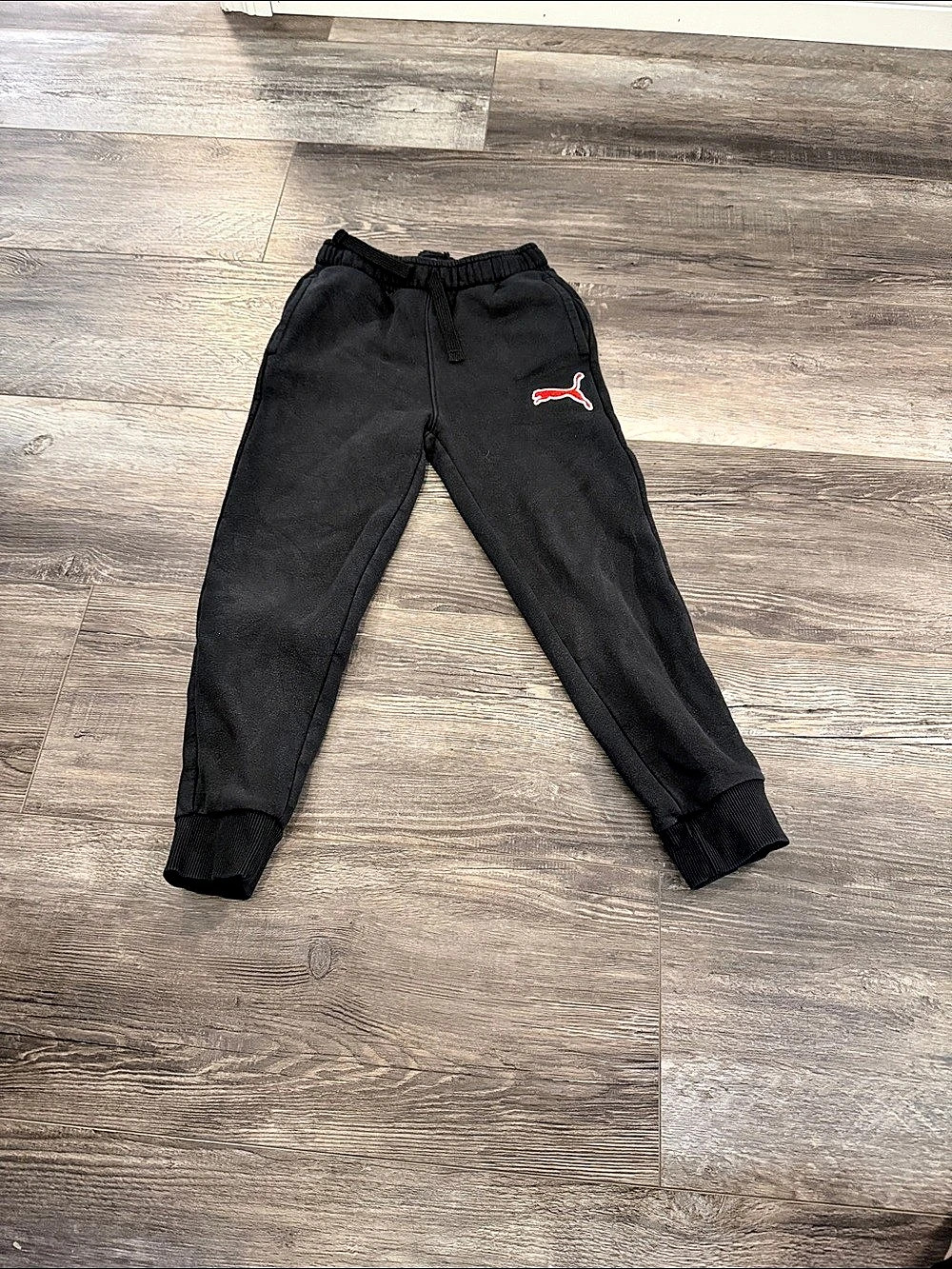 Puma Youth Fleece Jogger Boys Black Medium (8)